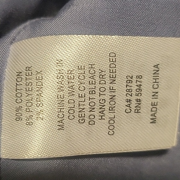 Women's Blue Denim Top - Picture 5 of 11